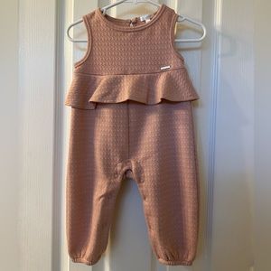 Tahari Baby Pink Romper